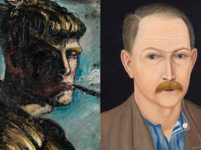 Zwei Maler am Bodensee